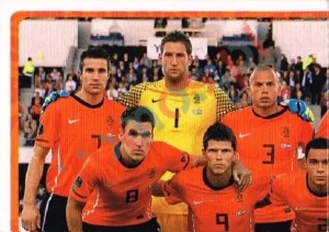 167 Team - Nederland
1 – UEFA Euro Poland-Ukraine 2012 Panini