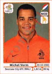 172 Michel Vorm – UEFA Euro Poland-Ukraine 2012 Panini