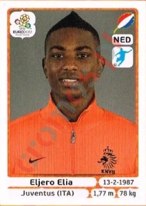 185 Eljero Elia – UEFA Euro Poland-Ukraine 2012 Panini