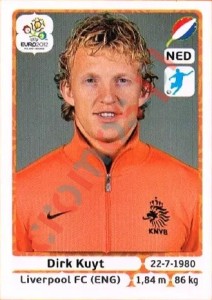 188 Dirk Kuyt – UEFA Euro Poland-Ukraine 2012 Panini