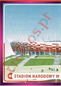 14 Stadion Narodowy w Warszawie
1 – UEFA Euro Poland-Ukraine 2012 Panini