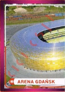 8 Arena Gdańsk
1 – UEFA Euro Poland-Ukraine 2012 Panini
