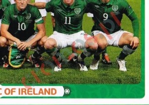 344 Team - Rep. of Ireland
4 – UEFA Euro Poland-Ukraine 2012 Panini