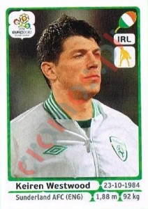346 Keiren Westwood – UEFA Euro Poland-Ukraine 2012 Panini