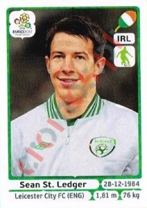 348 Sean St. Ledger – UEFA Euro Poland-Ukraine 2012 Panini