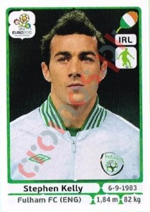 350 Stephen Kelly – UEFA Euro Poland-Ukraine 2012 Panini
