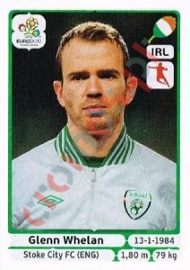354 Glenn Whelan – UEFA Euro Poland-Ukraine 2012 Panini