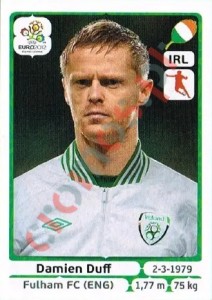 357 Damien Duff – UEFA Euro Poland-Ukraine 2012 Panini