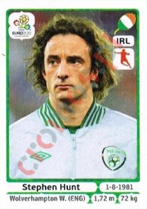 358 Stephen Hunt – UEFA Euro Poland-Ukraine 2012 Panini