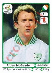 359 Aiden McGeady – UEFA Euro Poland-Ukraine 2012 Panini