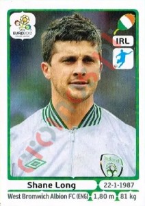 360 Shane Long – UEFA Euro Poland-Ukraine 2012 Panini