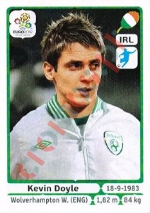 362 Kevin Doyle – UEFA Euro Poland-Ukraine 2012 Panini