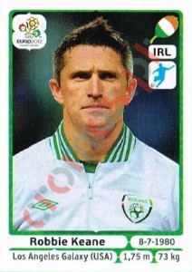 364 Robbie Keane – UEFA Euro Poland-Ukraine 2012 Panini
