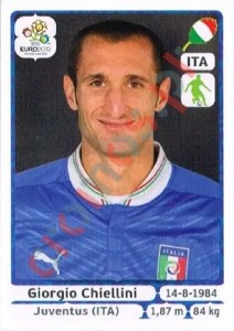 318 Giorgio Chiellini – UEFA Euro Poland-Ukraine 2012 Panini
