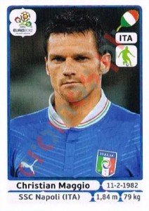 323 Christian Maggio – UEFA Euro Poland-Ukraine 2012 Panini