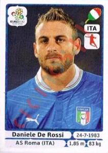 324 Daniele De Rossi – UEFA Euro Poland-Ukraine 2012 Panini