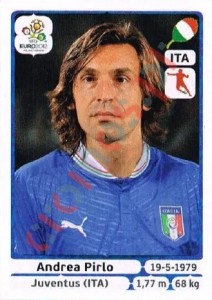 325 Andrea Pirlo – UEFA Euro Poland-Ukraine 2012 Panini