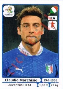 327 Claudio Marchisio – UEFA Euro Poland-Ukraine 2012 Panini