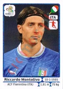 328 Riccardo Montolivo – UEFA Euro Poland-Ukraine 2012 Panini