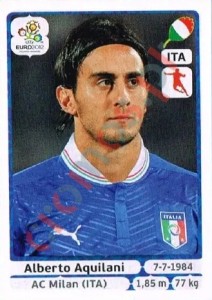 329 Alberto Aquilani – UEFA Euro Poland-Ukraine 2012 Panini