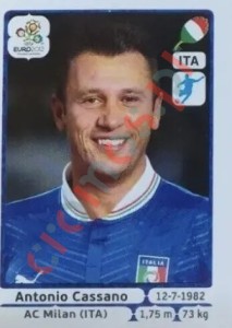 EX-AC Antonio Cassano (332x) – UEFA Euro Poland-Ukraine 2012 Panini