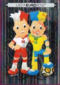 3 Official mascots – UEFA Euro Poland-Ukraine 2012 Panini