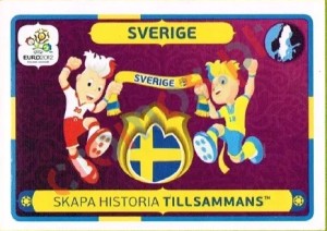 43 Skapa historia tillsammans – UEFA Euro Poland-Ukraine 2012 Panini