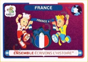 44 Ensemble écrivons l'histoire – UEFA Euro Poland-Ukraine 2012 Panini