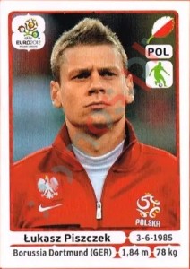 59 Łukasz Piszczek – UEFA Euro Poland-Ukraine 2012 Panini