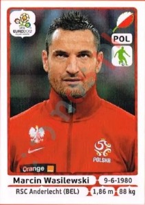 60 Marcin Wasilewski – UEFA Euro Poland-Ukraine 2012 Panini
