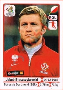 65 Jakub Błaszczykowski – UEFA Euro Poland-Ukraine 2012 Panini