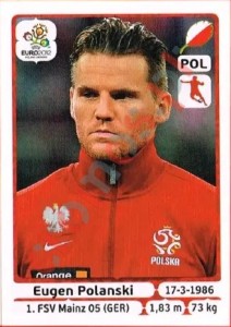 67 Eugen Polanski – UEFA Euro Poland-Ukraine 2012 Panini