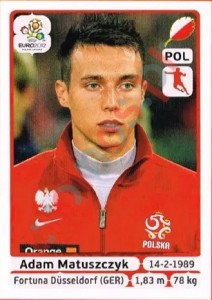 69 Adam Matuszczyk – UEFA Euro Poland-Ukraine 2012 Panini