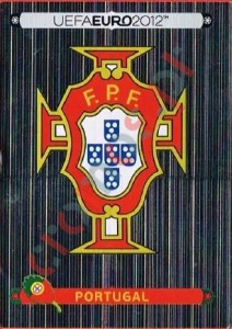 253 Badge - Portugal – UEFA Euro Poland-Ukraine 2012 Panini