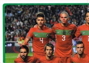 254 Team - Portugal
1 – UEFA Euro Poland-Ukraine 2012 Panini