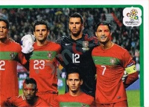 255 Team - Portugal
2 – UEFA Euro Poland-Ukraine 2012 Panini