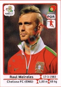 267 Raul Meireles – UEFA Euro Poland-Ukraine 2012 Panini