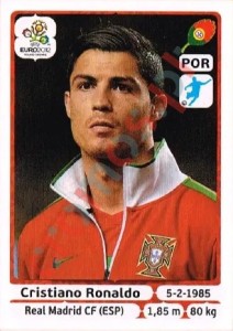 277 Cristiano Ronaldo – UEFA Euro Poland-Ukraine 2012 Panini