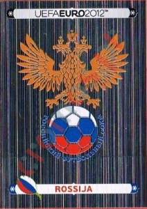 108 Badge - Rossija – UEFA Euro Poland-Ukraine 2012 Panini