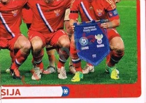 112 Team - Rossija
4 – UEFA Euro Poland-Ukraine 2012 Panini