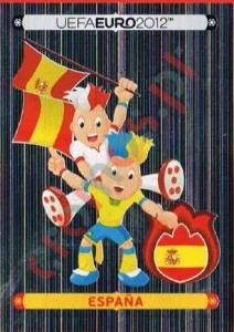 281 Official Mascot - España – UEFA Euro Poland-Ukraine 2012 Panini
