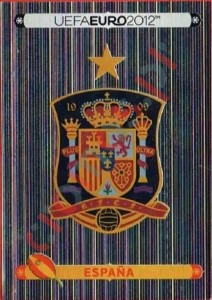 282 Badge - España – UEFA Euro Poland-Ukraine 2012 Panini
