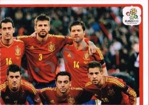 284 Team - España
2 – UEFA Euro Poland-Ukraine 2012 Panini