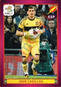 307 Iker Casillas – UEFA Euro Poland-Ukraine 2012 Panini