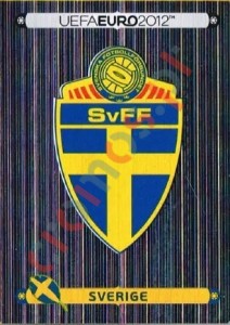 427 Badge - Sverige – UEFA Euro Poland-Ukraine 2012 Panini