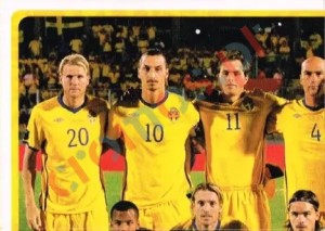 428 Team - Sverige
1 – UEFA Euro Poland-Ukraine 2012 Panini