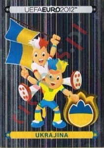 397 Official Mascot - Ukrajina – UEFA Euro Poland-Ukraine 2012 Panini