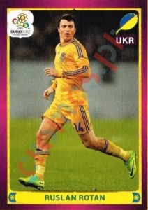 423 Ruslan Rotan – UEFA Euro Poland-Ukraine 2012 Panini