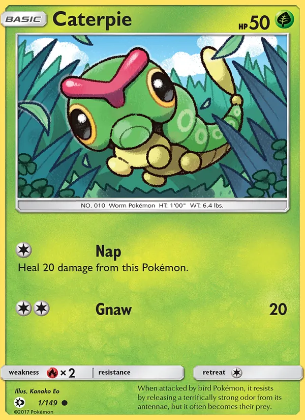 1 Caterpie – Sun & Moon