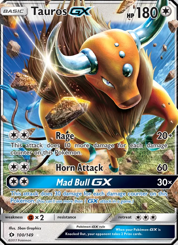 100 Tauros GX – Sun & Moon